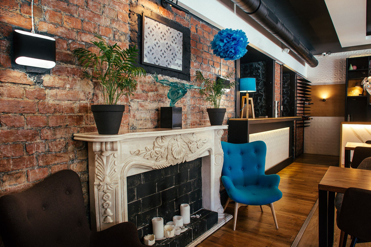 Основной зал — Кафе Абажур / Abajour