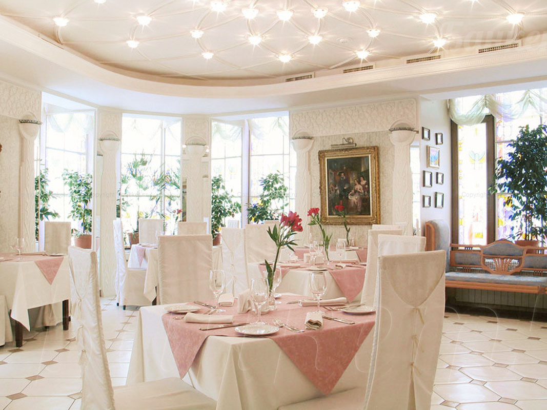 Ресторан 1913 год — Основной зал, фото банкетного зала