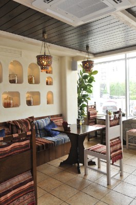 1 этаж — банкетный зал Чайхана Пахлава