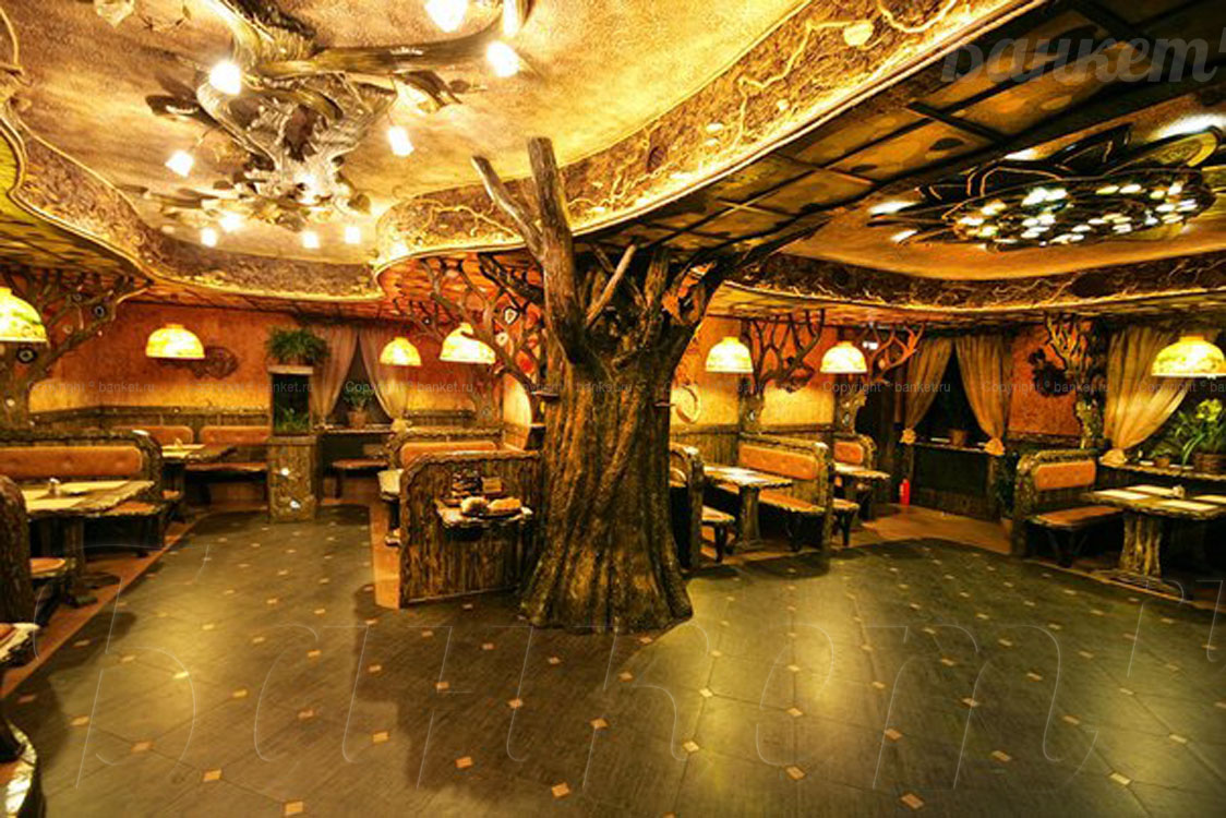 Forrest cafe  — Основной зал, фото банкетного зала