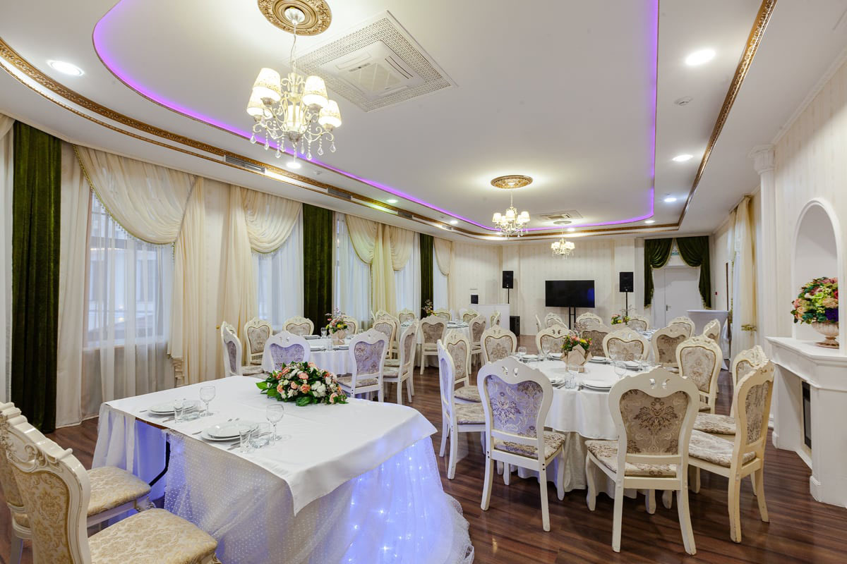 Итальянский зал 2-й этаж — Ресторан. Банкет-Холл. Дом приёмов и торжеств Империя на Шаболовке, 58