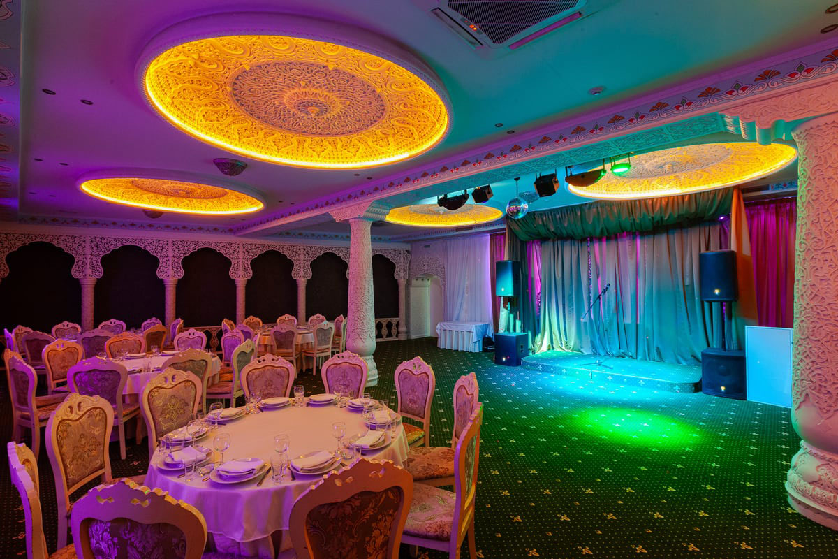 Ресторан. Банкет-Холл. Дом приёмов и торжеств Империя на Шаболовке, 58 — Восточный зал, 2-й этаж, фото банкетного зала