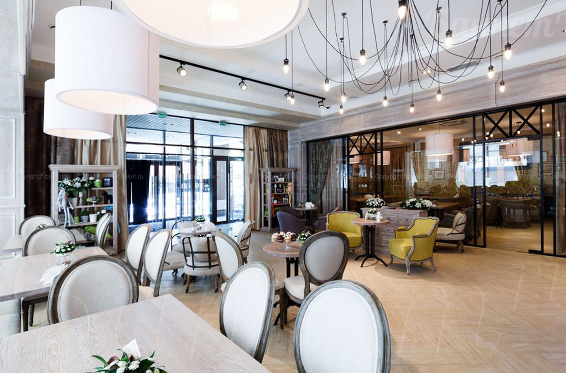 Кафе Эклер — Основной зал, фото банкетного зала
