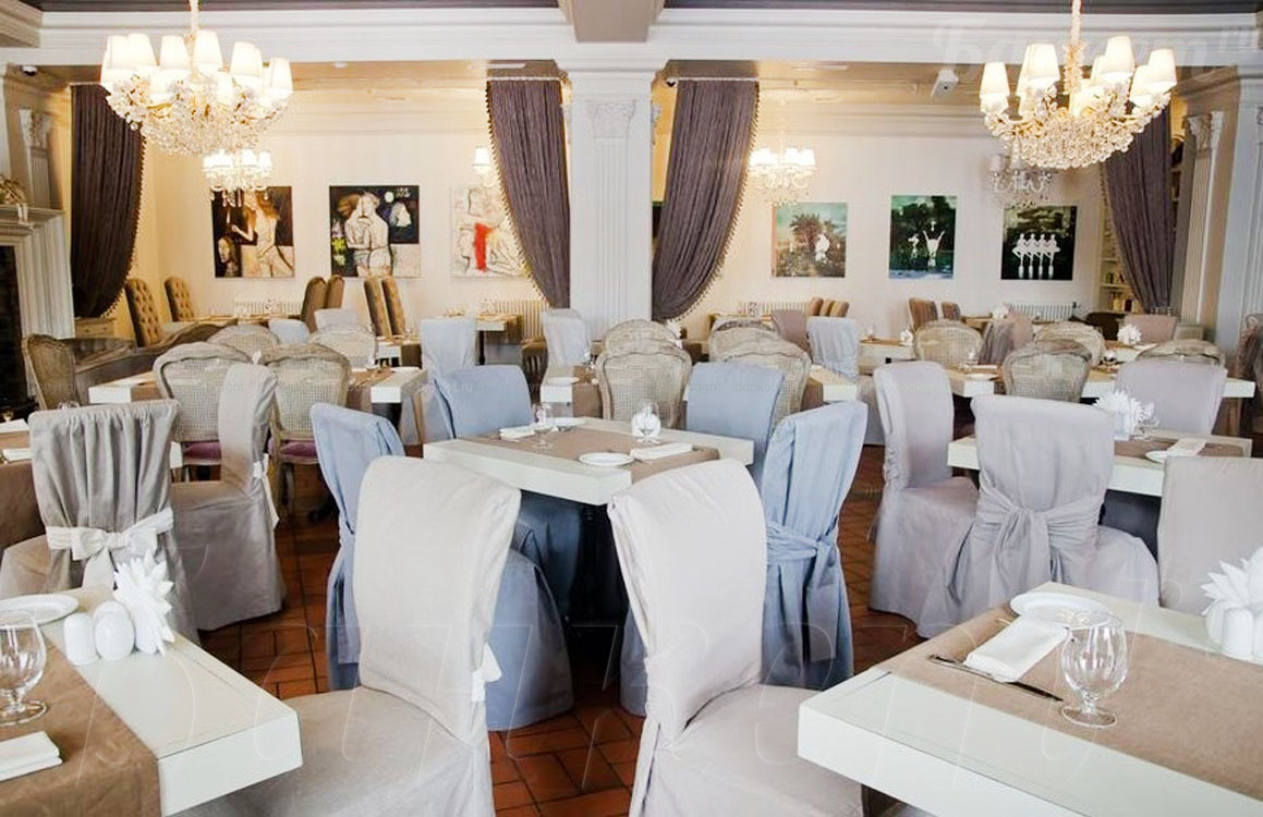 Ресторан Скоморохи — Основной зал, фото банкетного зала