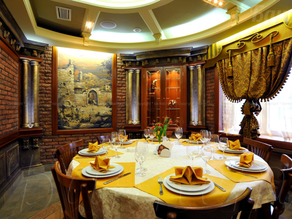 Основной зал — Ресторан Шато