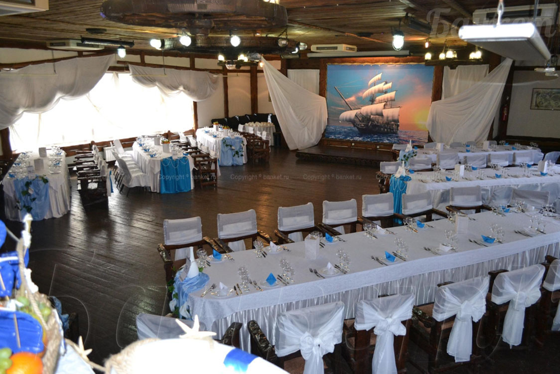 Основной зал — Ресторан Чайка