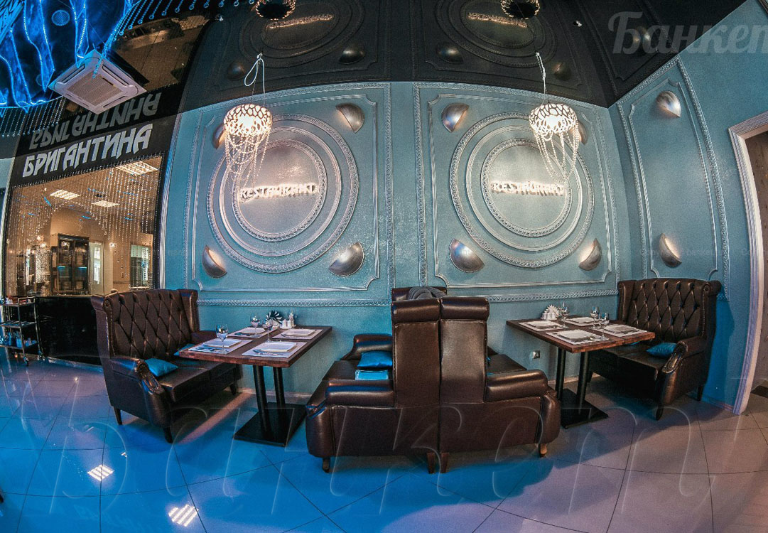 Основной зал — Ресторан караоке-бар Бригантина