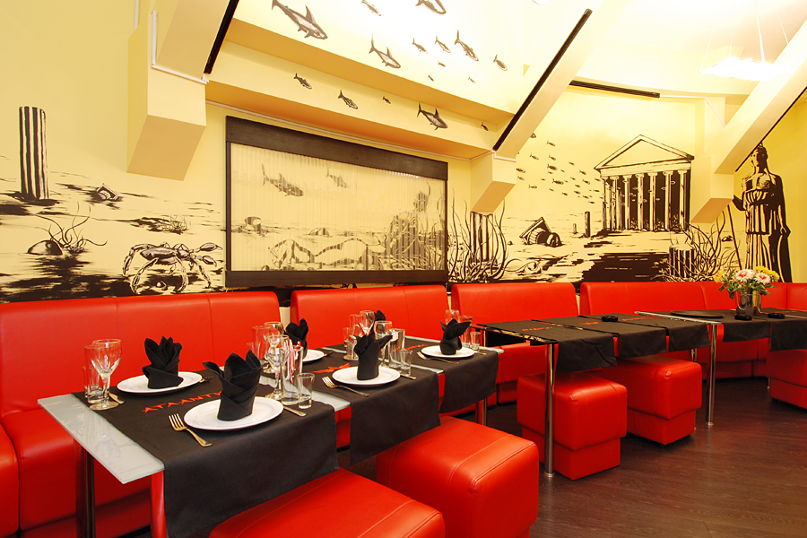 Основной зал — Клуб-Ресторан "Атлантис"