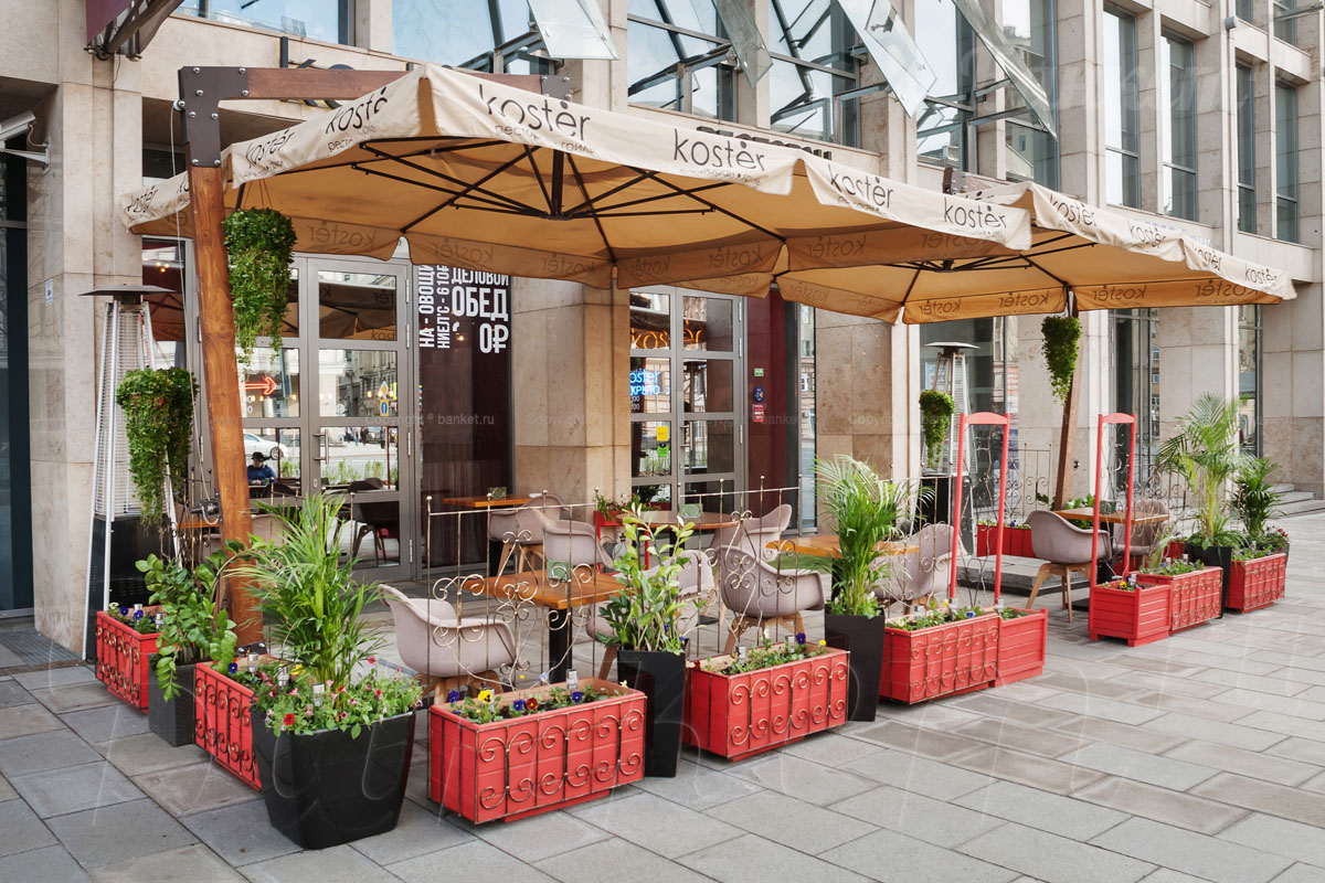 Летняя веранда — Ресторан Koster / Костер