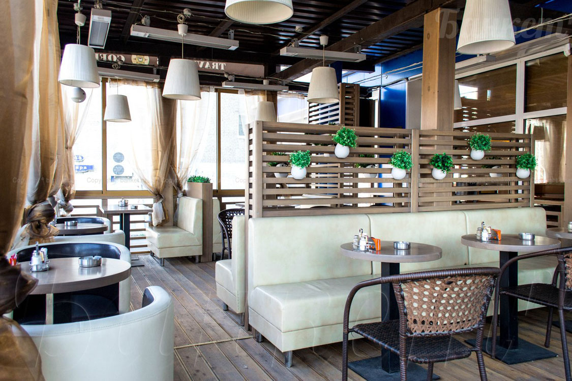 Основной зал — банкетный зал Кофейня Traveler's Coffee, фото