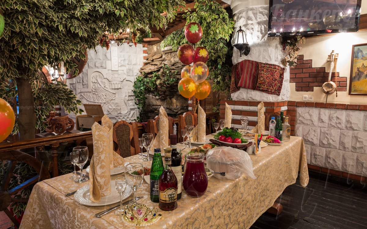 Зал 1 — банкетный зал Старый Дворик, фото