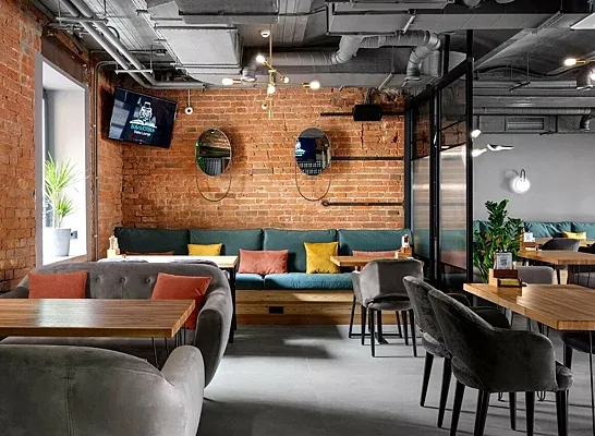 Библиотека Shisha Lounge, Зал — фото