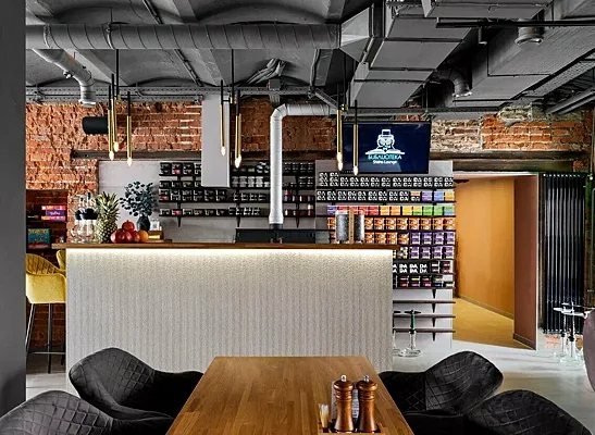 Библиотека Shisha Lounge, Зал — фото