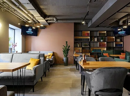 Библиотека Shisha Lounge, Зал — фото