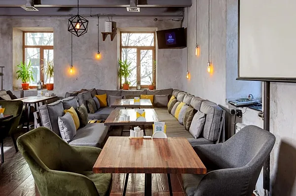 Библиотека Shisha Lounge, Зал — фото