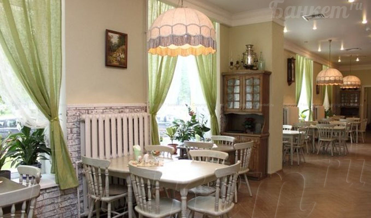 Ресторан домашней еды Маруся — Основной зал, фото банкетного зала