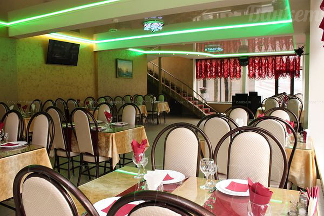 Кафе Davos — Основной зал, фото банкетного зала