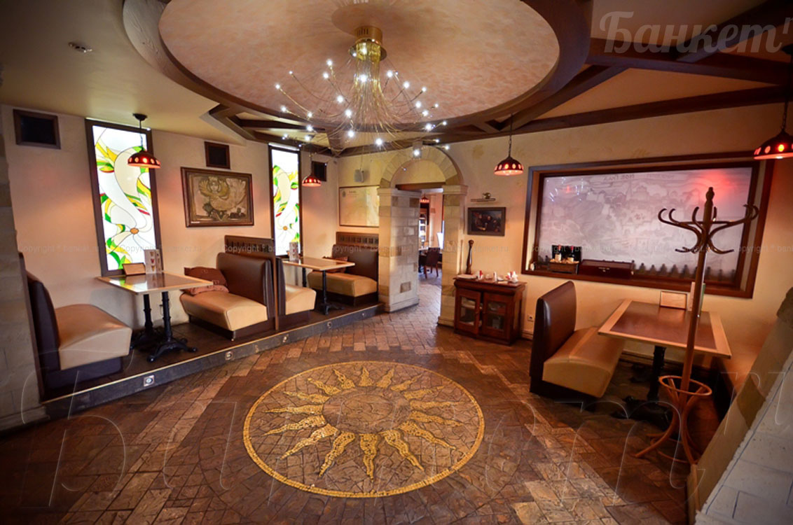 Ресторан Минин и Пожарский — Основной зал, фото банкетного зала