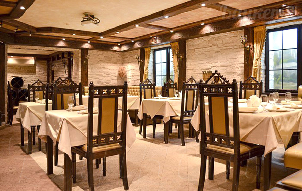 Кофейня-винотека Доля Ангела — Основной зал, фото банкетного зала