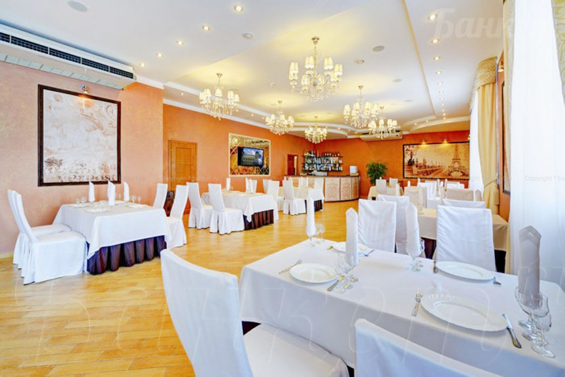 Основной зал — Ресторан SQ