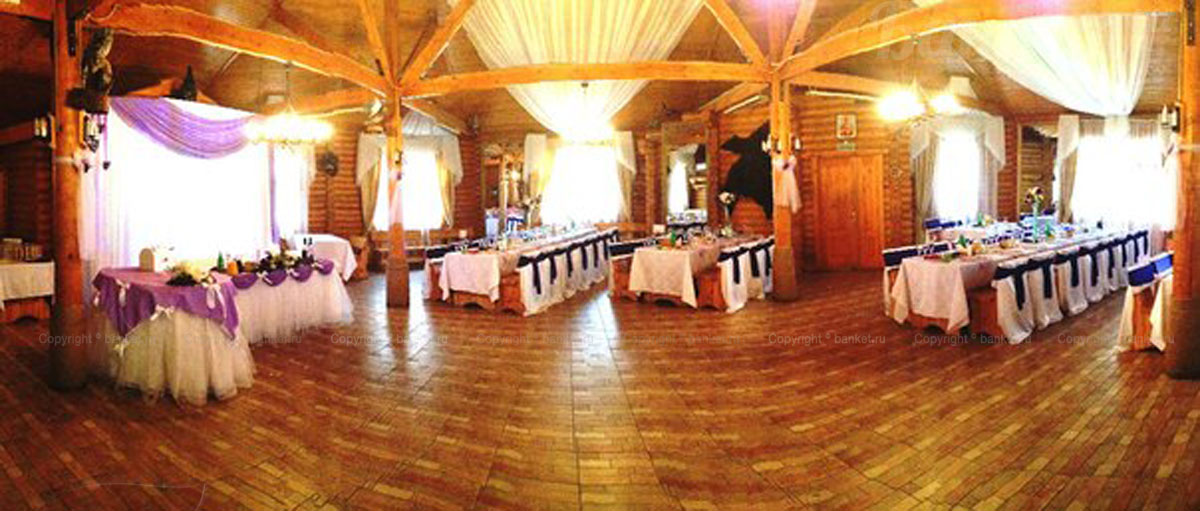 Турбаза Рублевка — Основной зал, фото банкетного зала