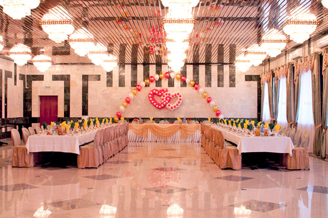 Банкетный зал Арслан — Основной зал, фото банкетного зала