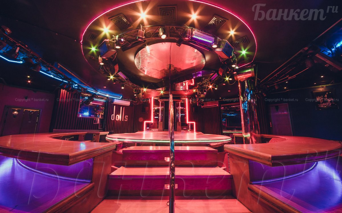 Клуб Dolls — Dolls stars (основной зал), фото банкетного зала