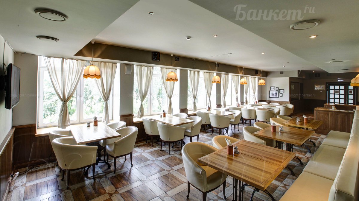 Ресторан Пескари — Основной зал, фото банкетного зала