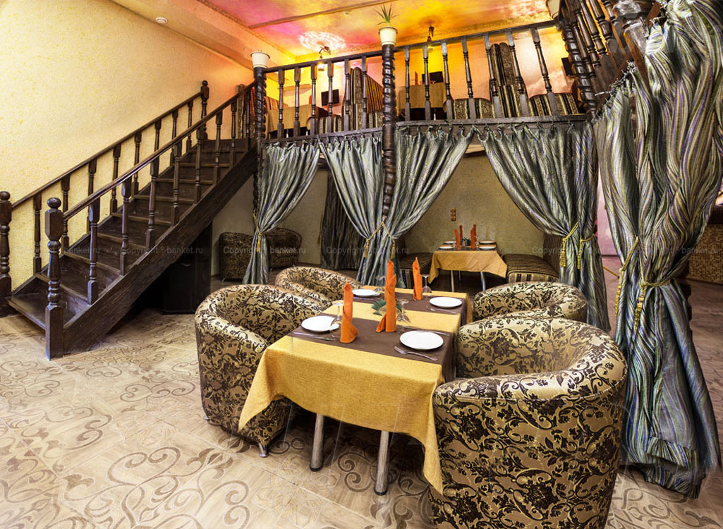 Ресторан Бай Хан — Основной зал, фото банкетного зала