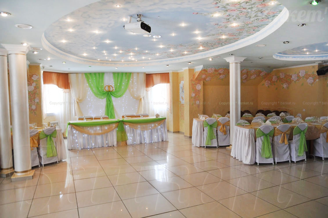 Основной зал — Банкетный зал Поляна