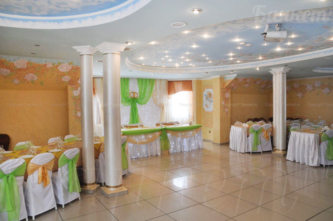 Основной зал — Банкетный зал Поляна