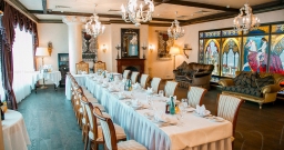 Ресторан Висконти — подробнее о зале