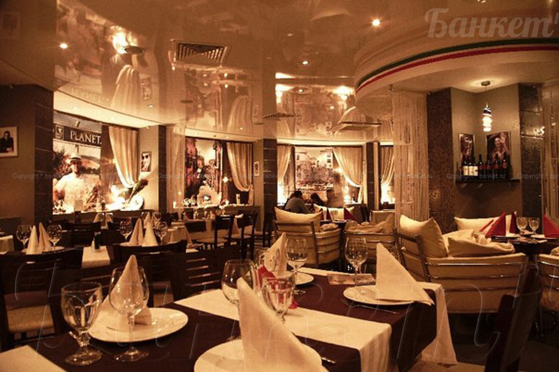 Основной зал — Ресторан Milano Ricci