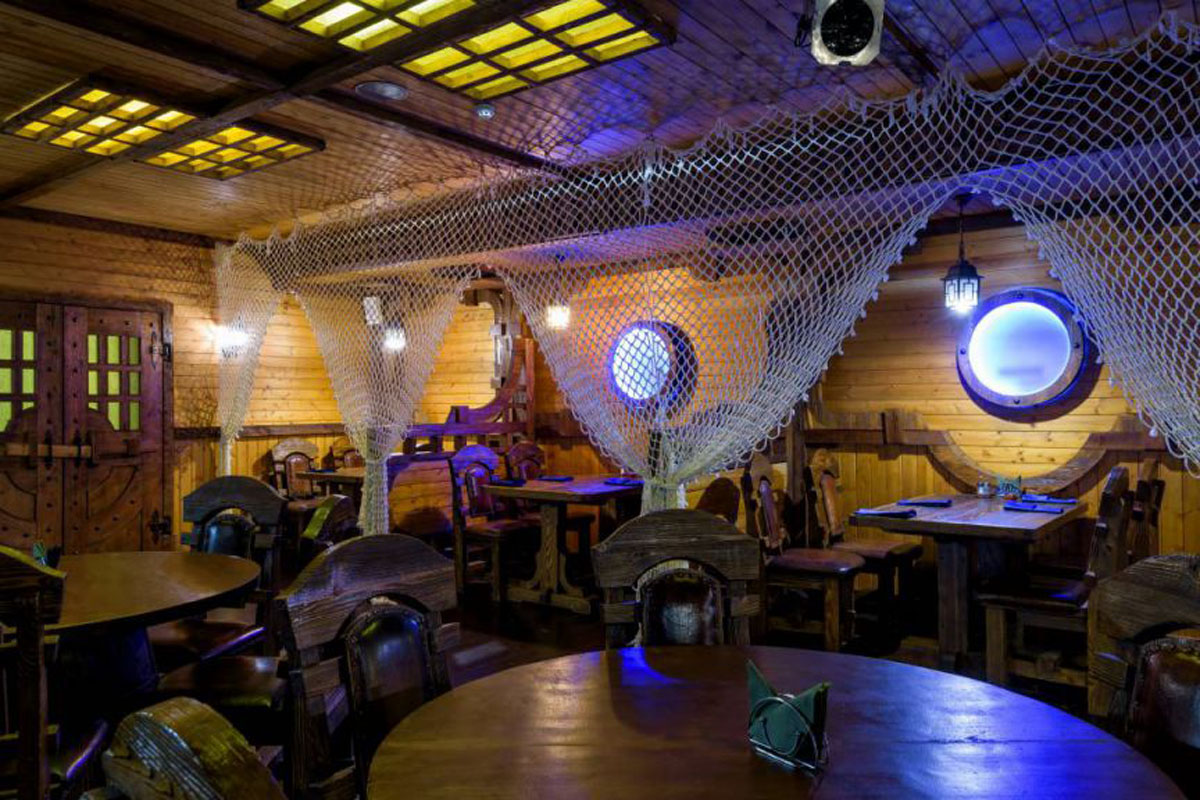 Бар Морской — банкетный зал Атлас Парк Отель