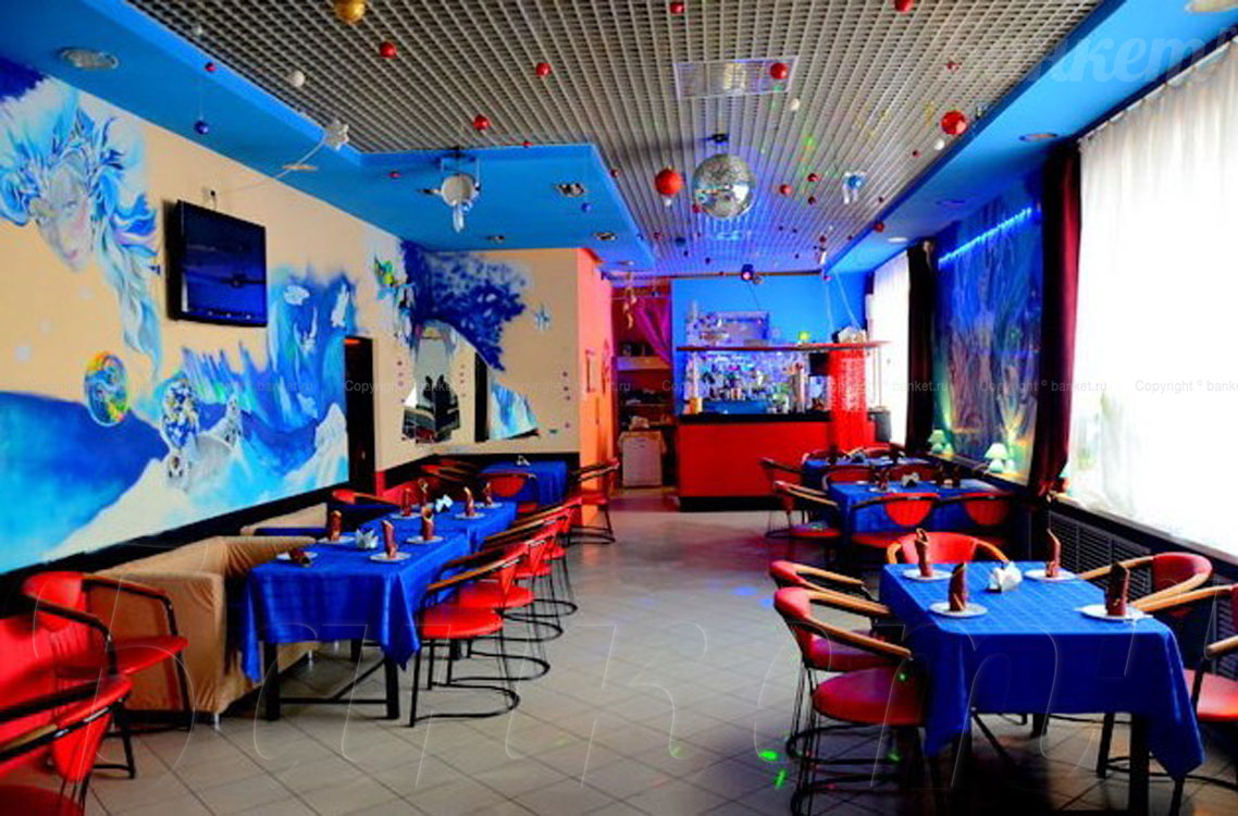 Кафе Север — Основной зал, фото банкетного зала