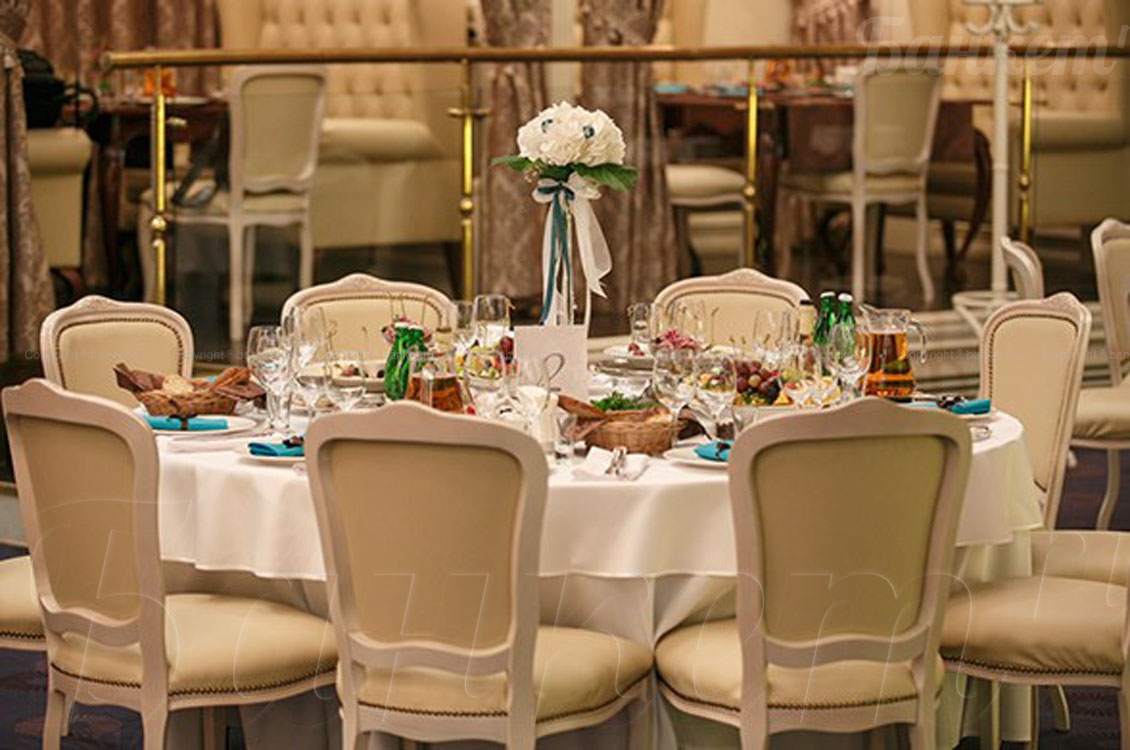 Кофейня & Ресторан Coffee Rose — Основной зал, фото банкетного зала