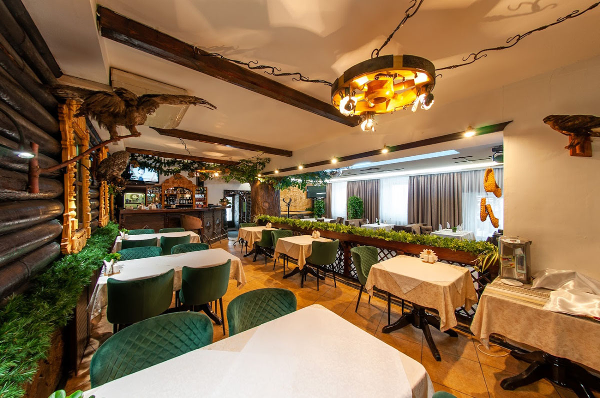 Основной зал — Ресторан Сибирь