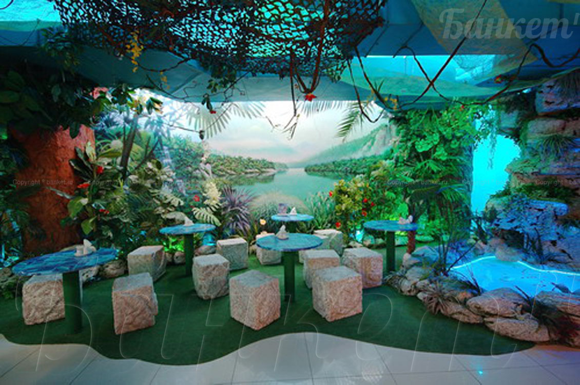 Основной зал — Тропик-бар Гамак