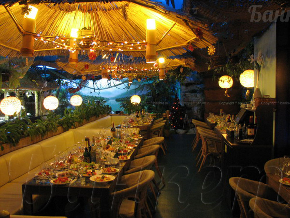 Основной зал — Тропик-бар Гамак
