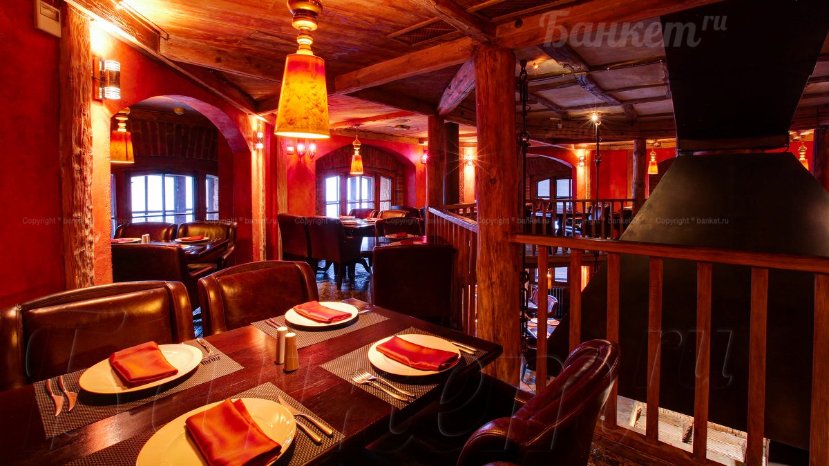 Зал с мангалом — фото 4