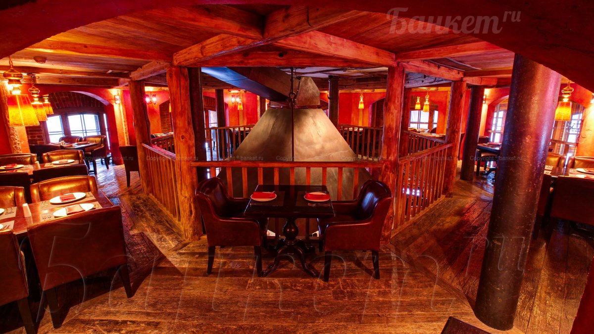 Зал с мангалом — фото 7