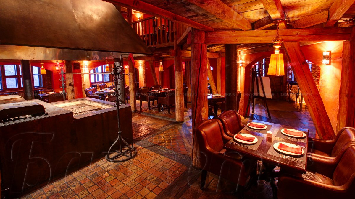 Зал с мангалом — фото 8