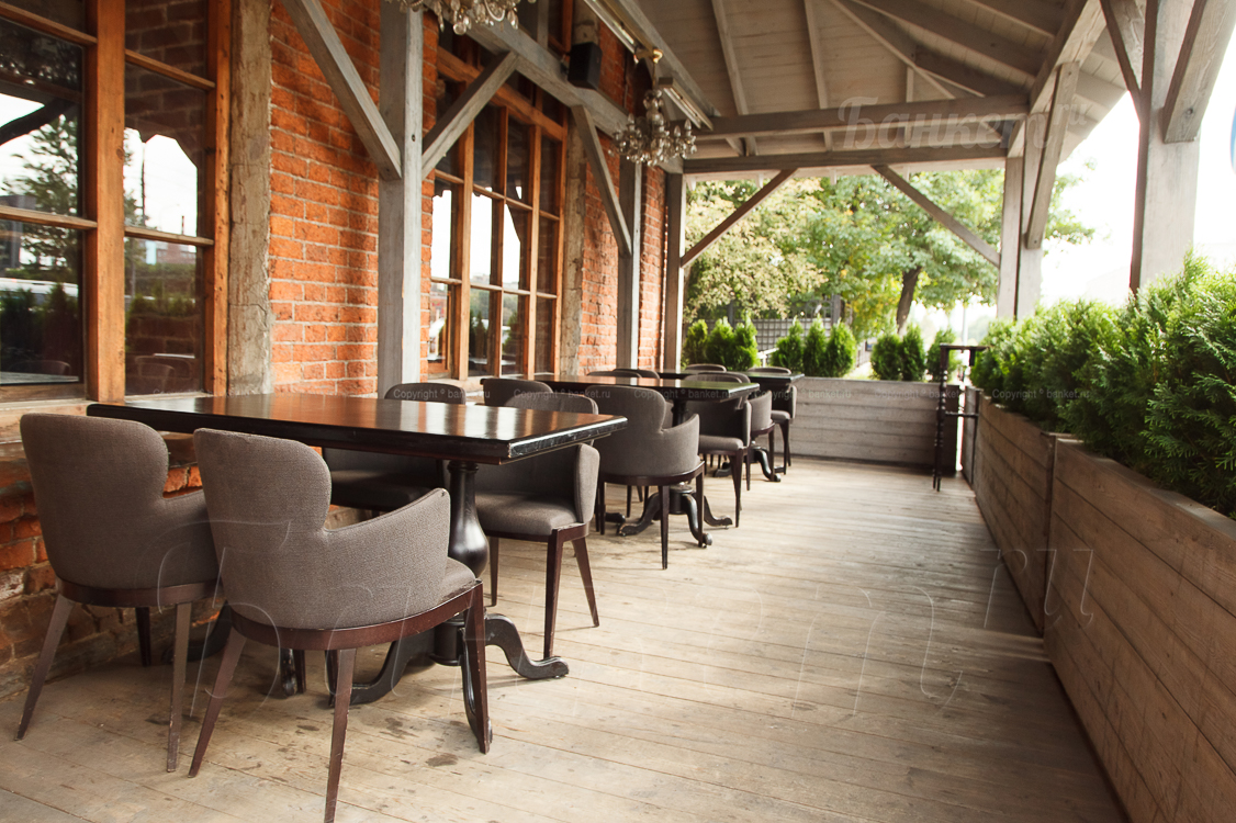 Летняя веранда ресторана — фото 4