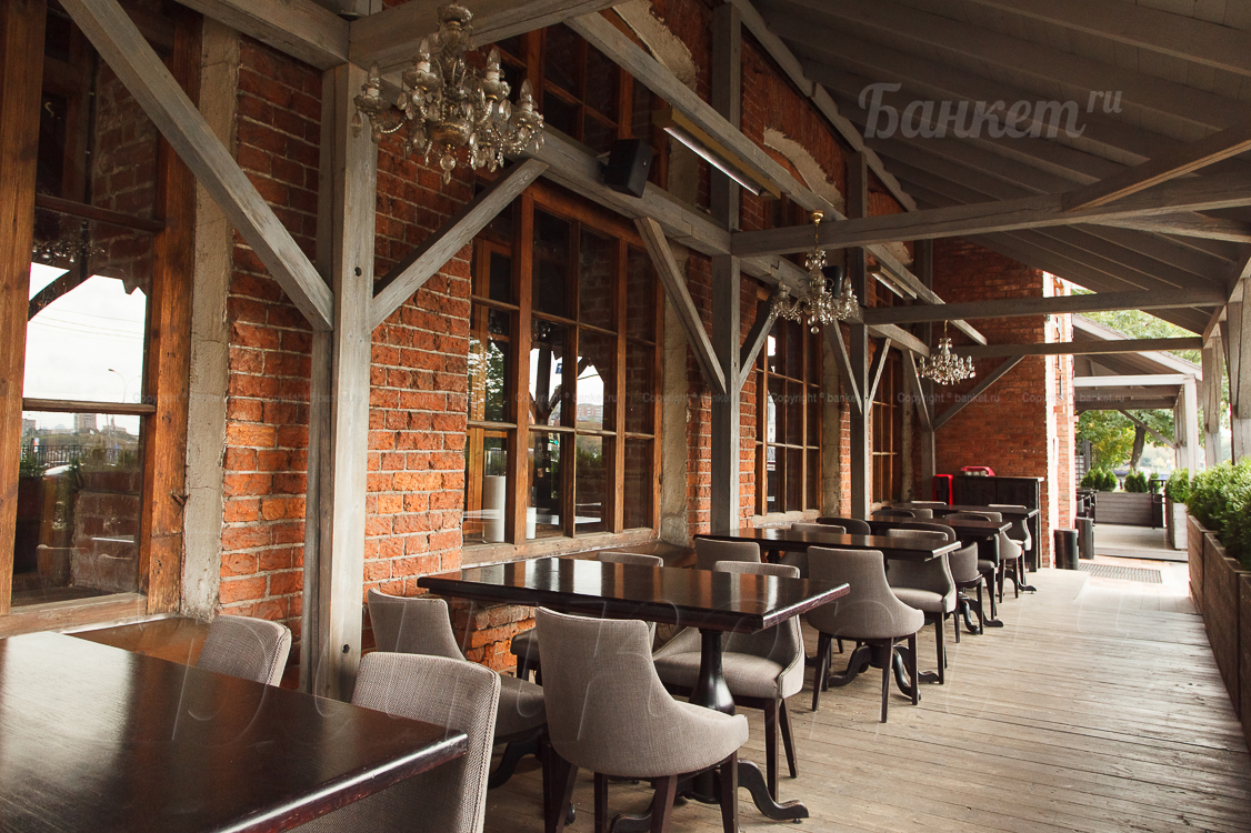 Летняя веранда ресторана — фото 8
