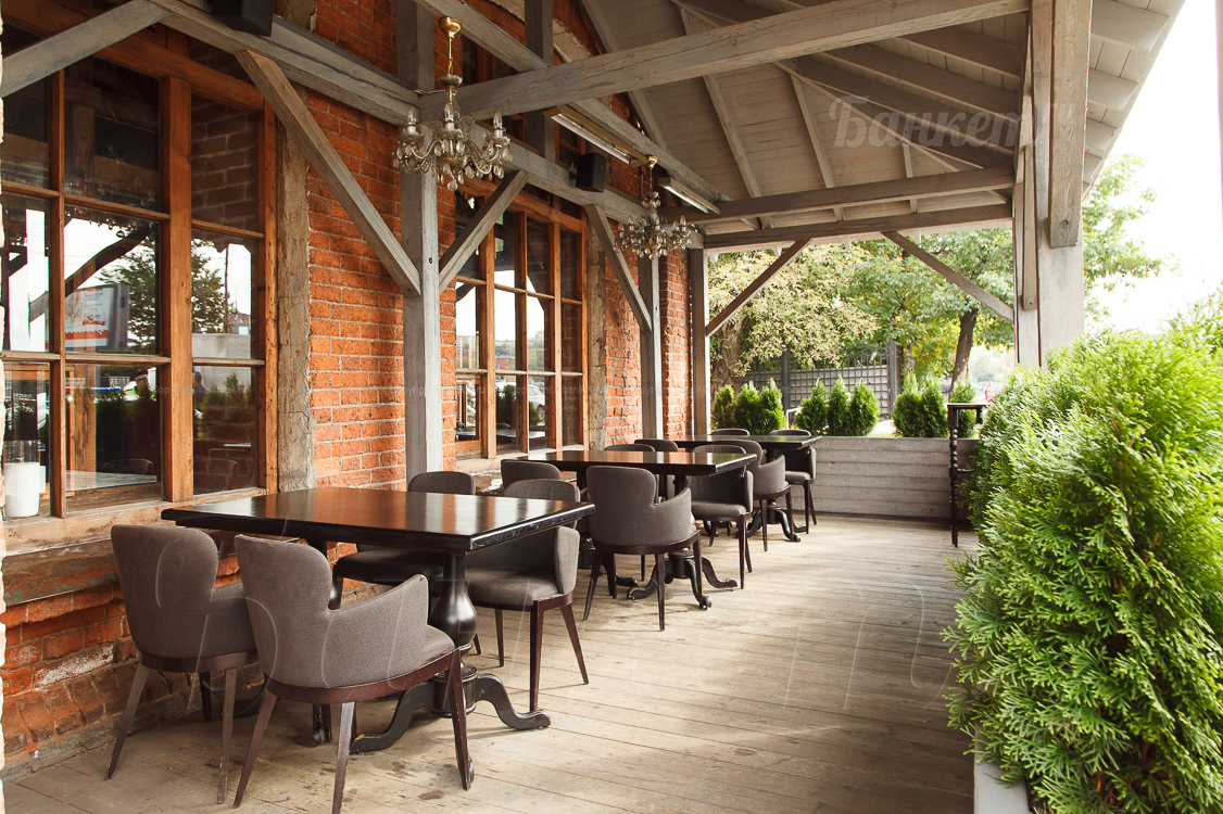 Летняя веранда ресторана — фото 11