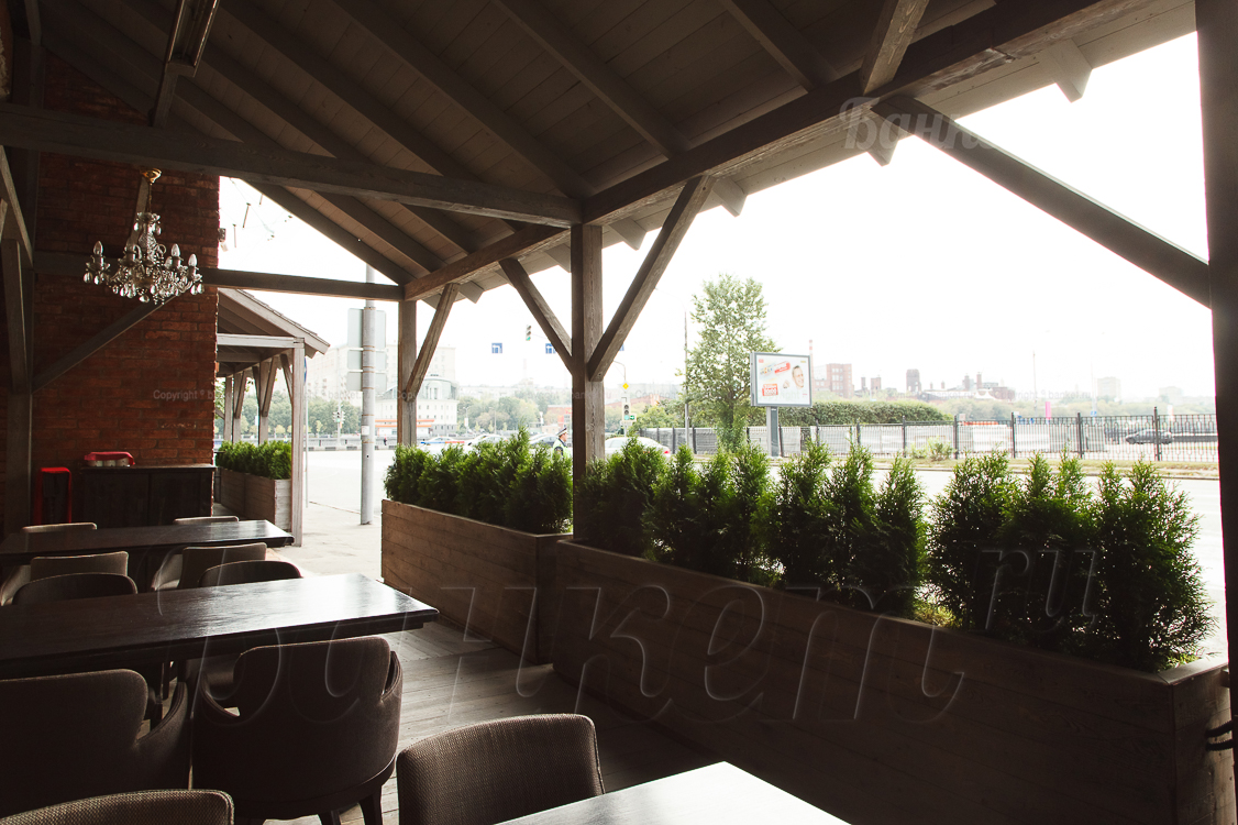 Летняя веранда ресторана — фото 12