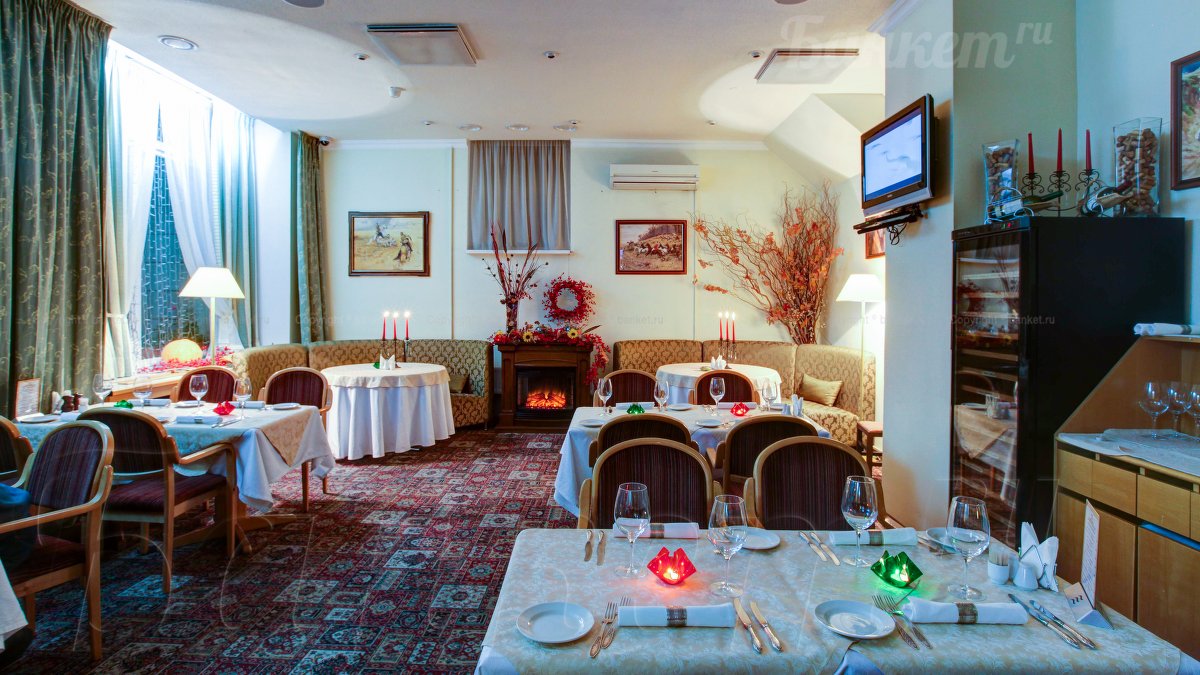 Зал ресторана Каминный — фото 23