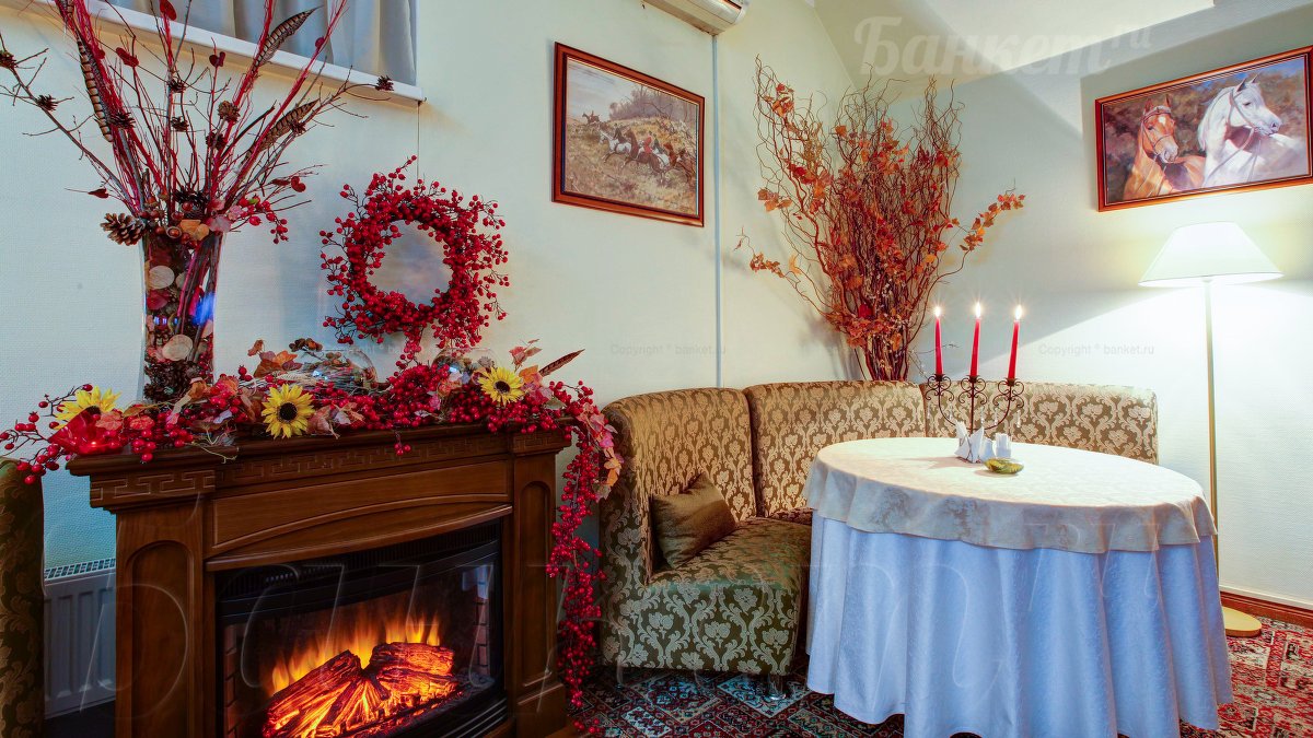 Зал ресторана Каминный — фото 27