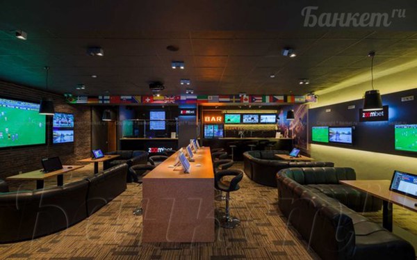 Спорт-бар Zoombet — банкетный зал