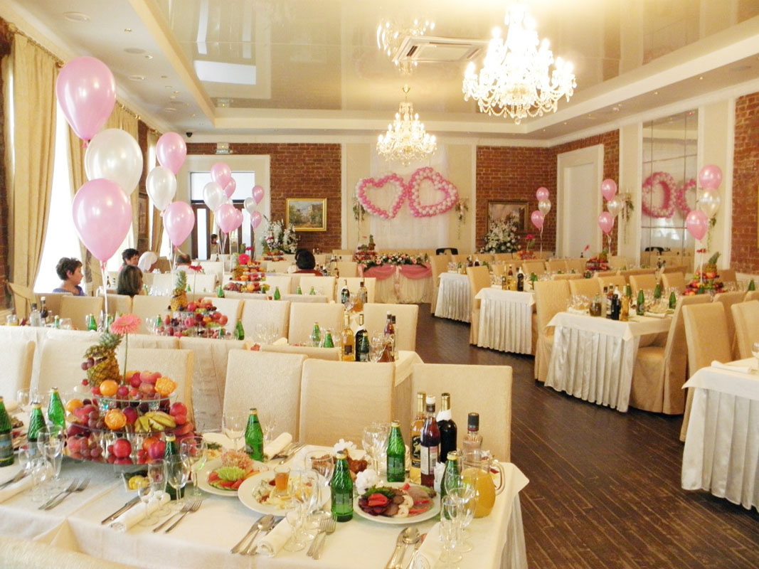 Ресторан 50/8 — Банкетный зал (2-й этаж), фото банкетного зала